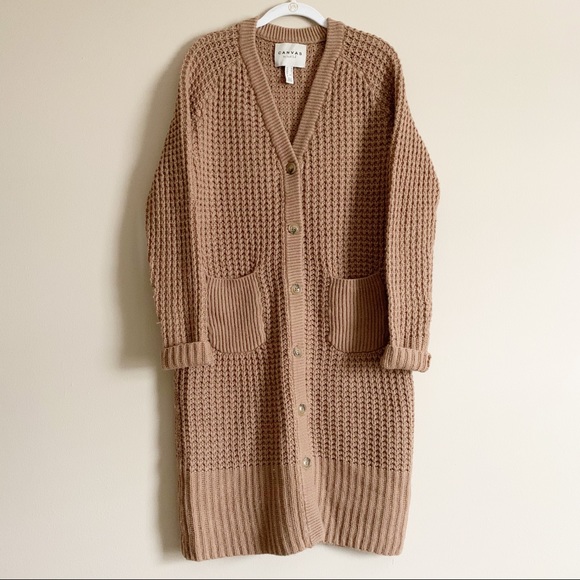 thick duster cardigan